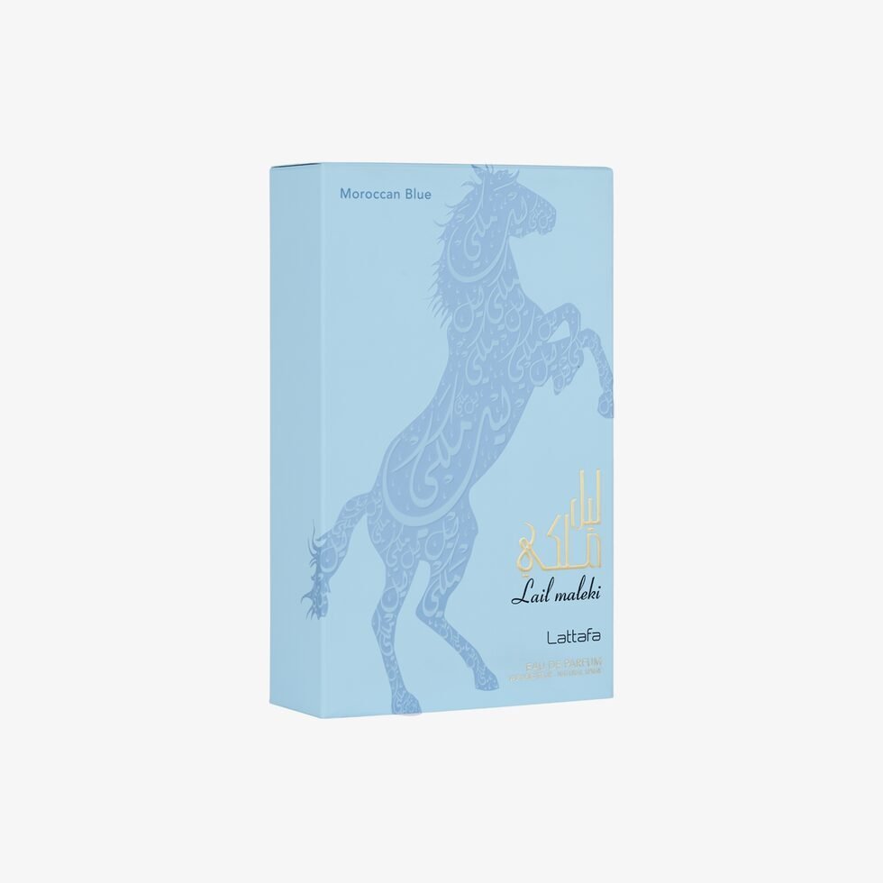 Lattafa Lail Maleki Moroccon Blue EDP 100ML Unisex image 1