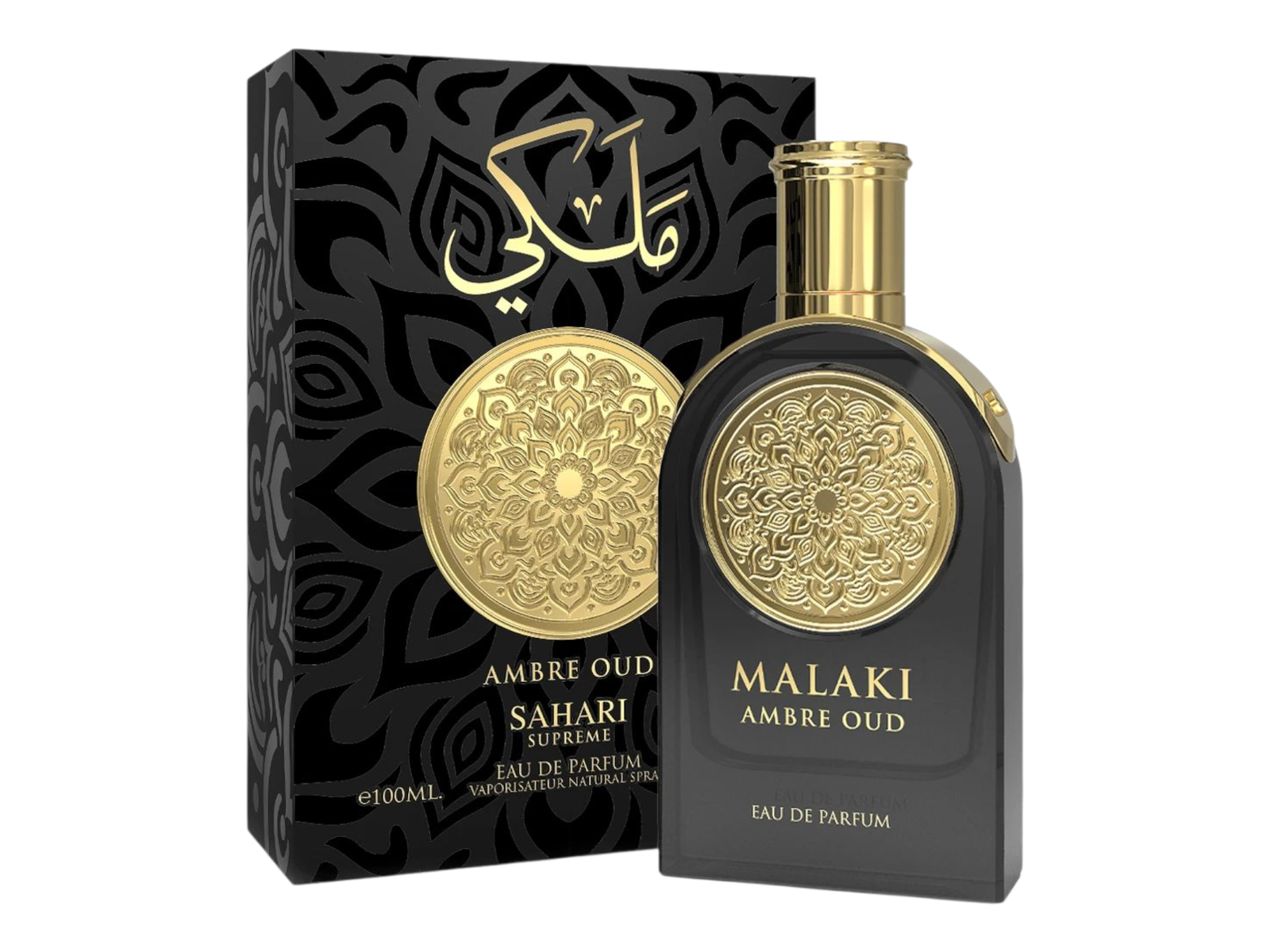 Sahari Malaki Amber Oud EDP 100ML Men image 0