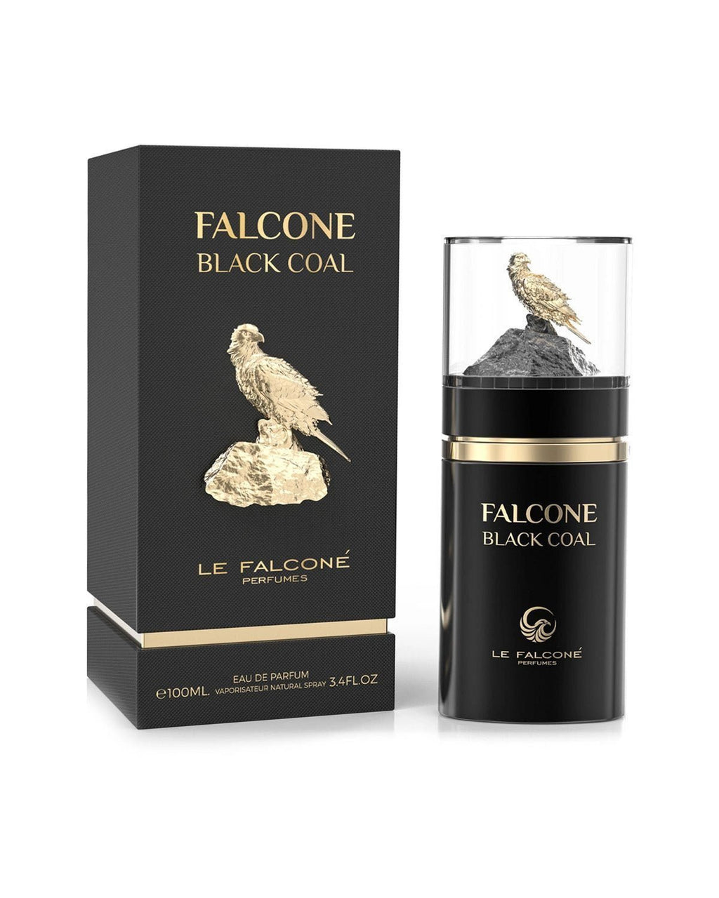 Le Falcone  Falcone Black Coal EDP 100ML Unisex image 1