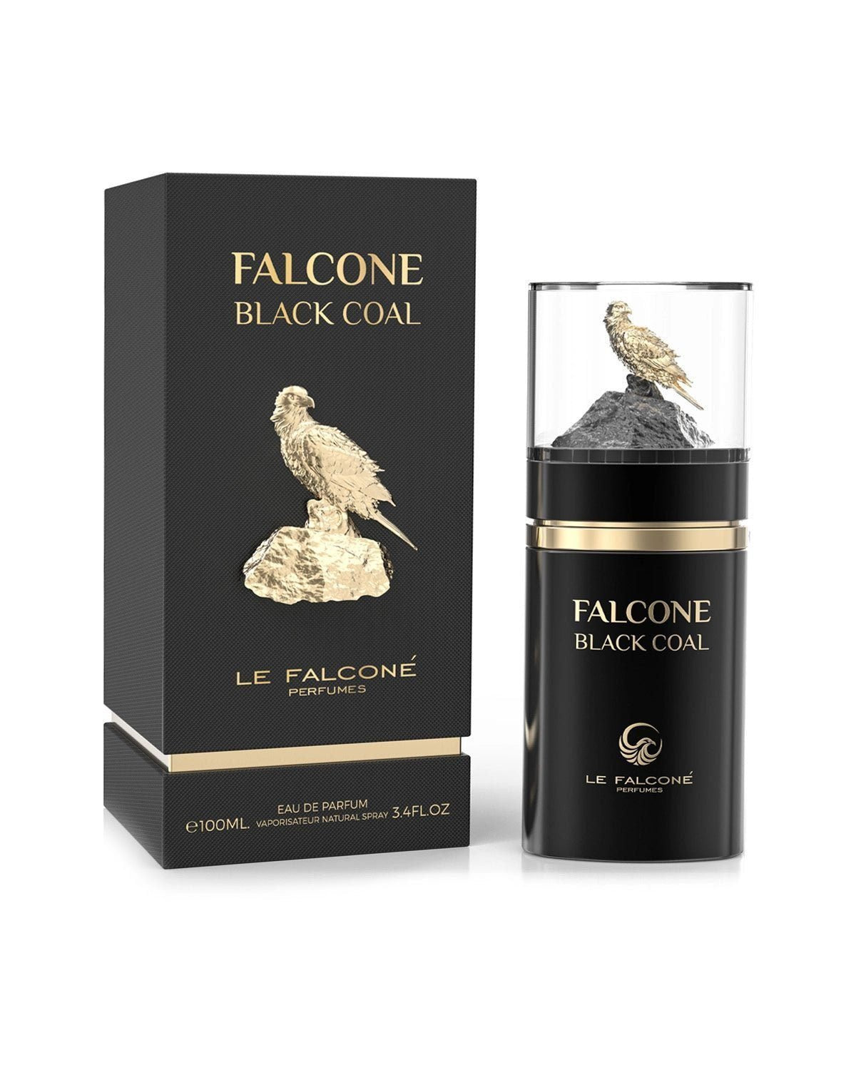 Le Falcone  Falcone Black Coal EDP 100ML Unisex image 1