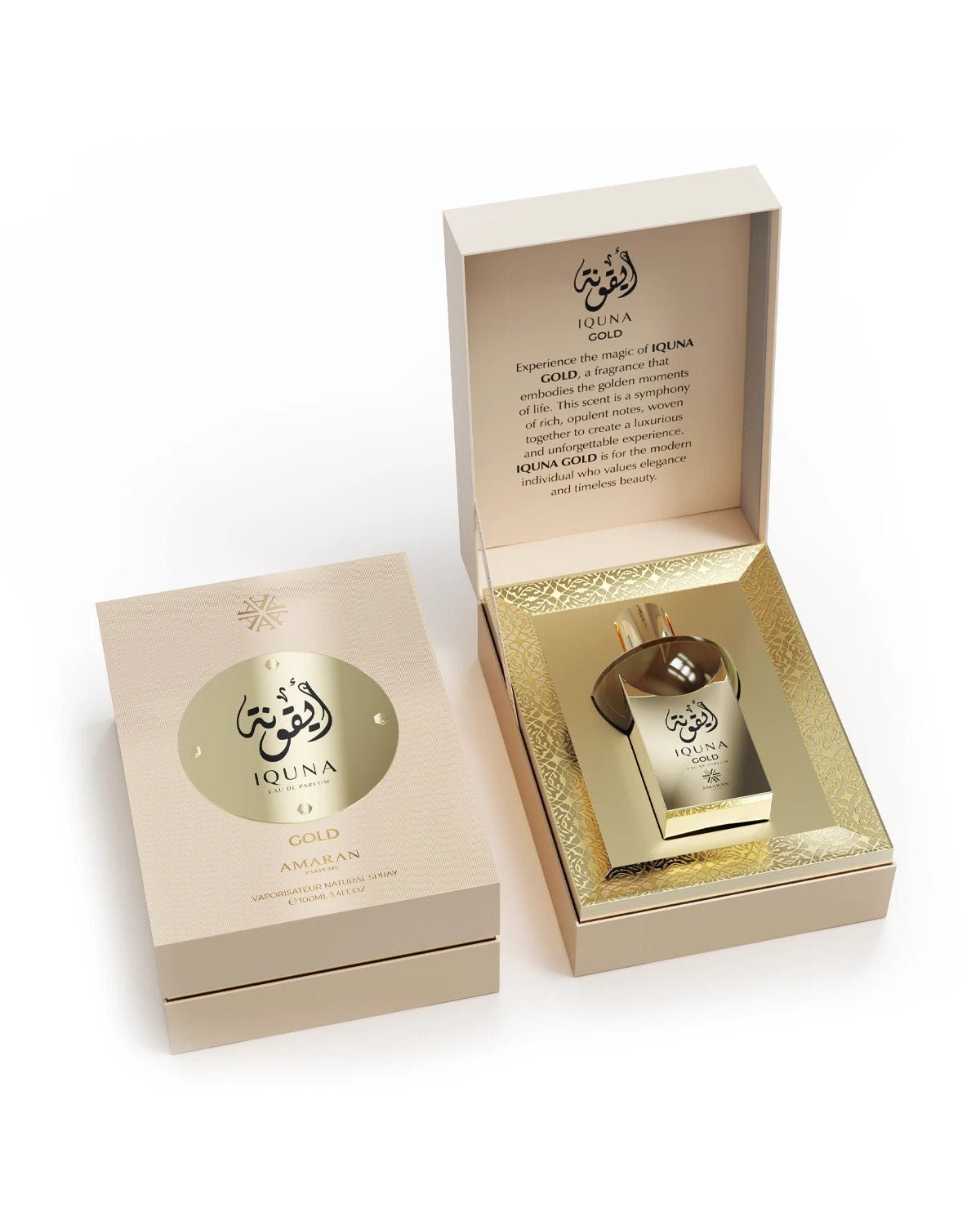 Amaran Iquna Gold EDP 100ML Unisex image 2