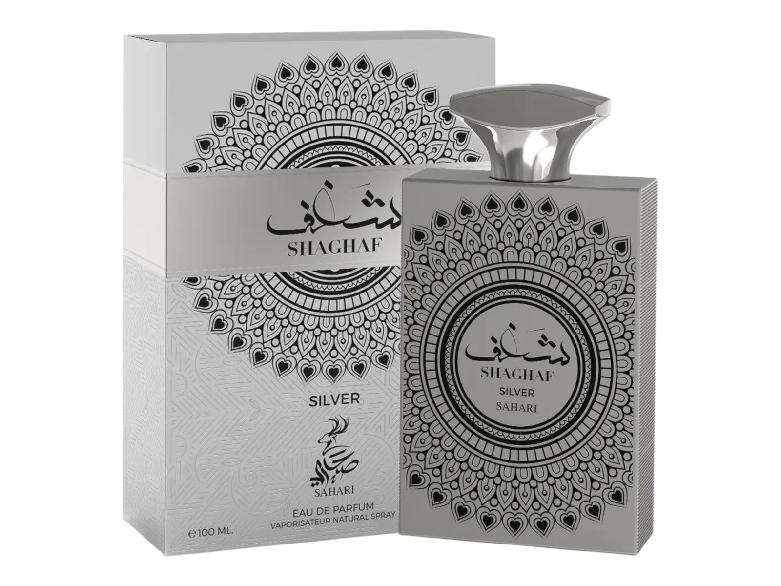 Sahari Shaghaf Silver EDP 100ML Men image 0