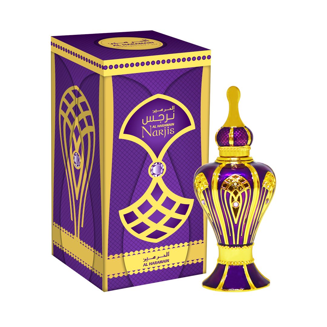 الحرمين زيت نرجس 15 مل للجنسين