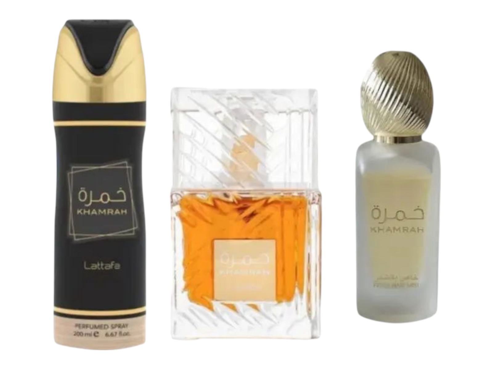 Lattafa Khamrah Gift Set 3 Pcs Unisex image 0