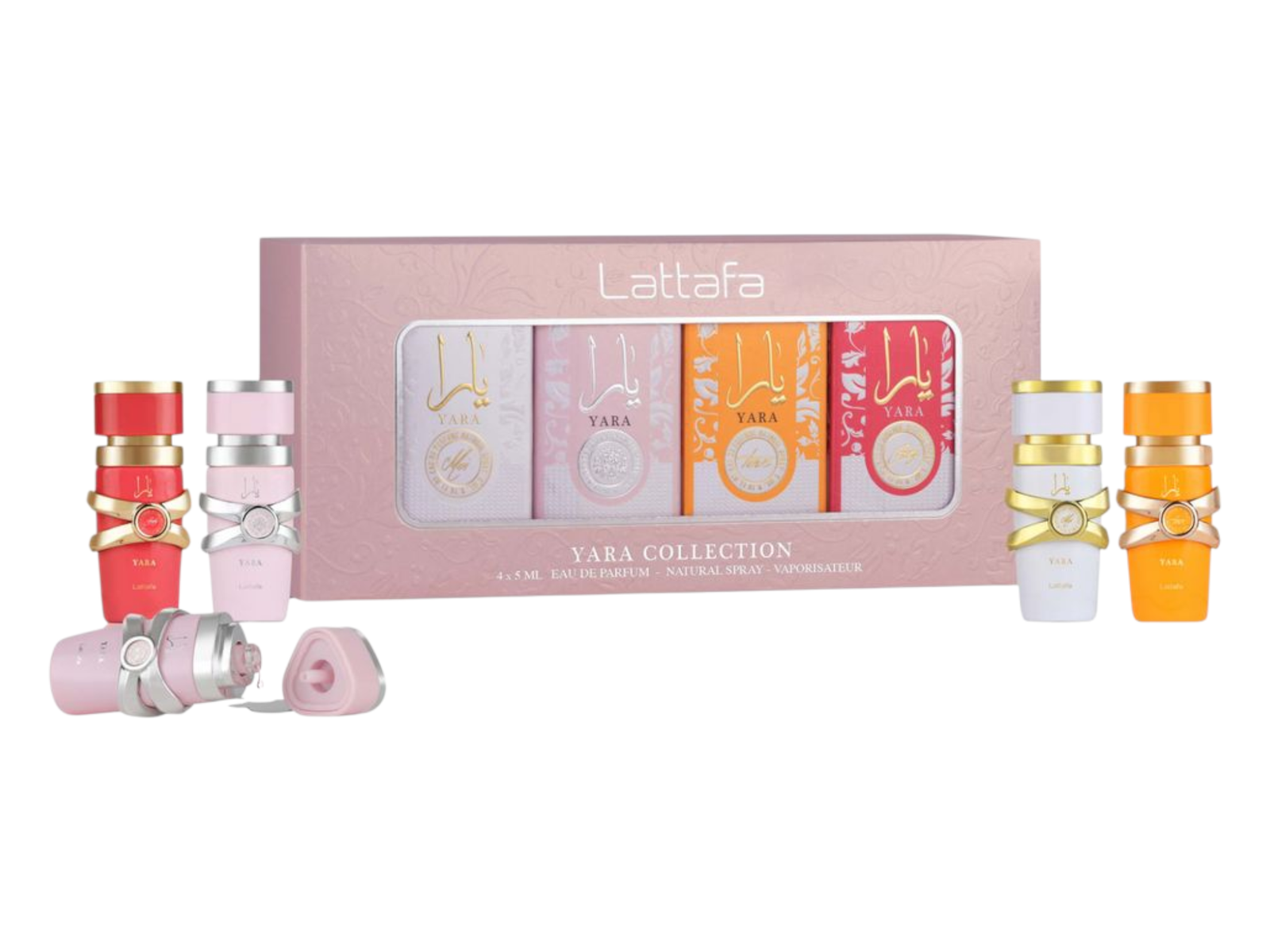Lattafa Yara Mini Collection Gift Set EDP 4X 5ML Women image 1