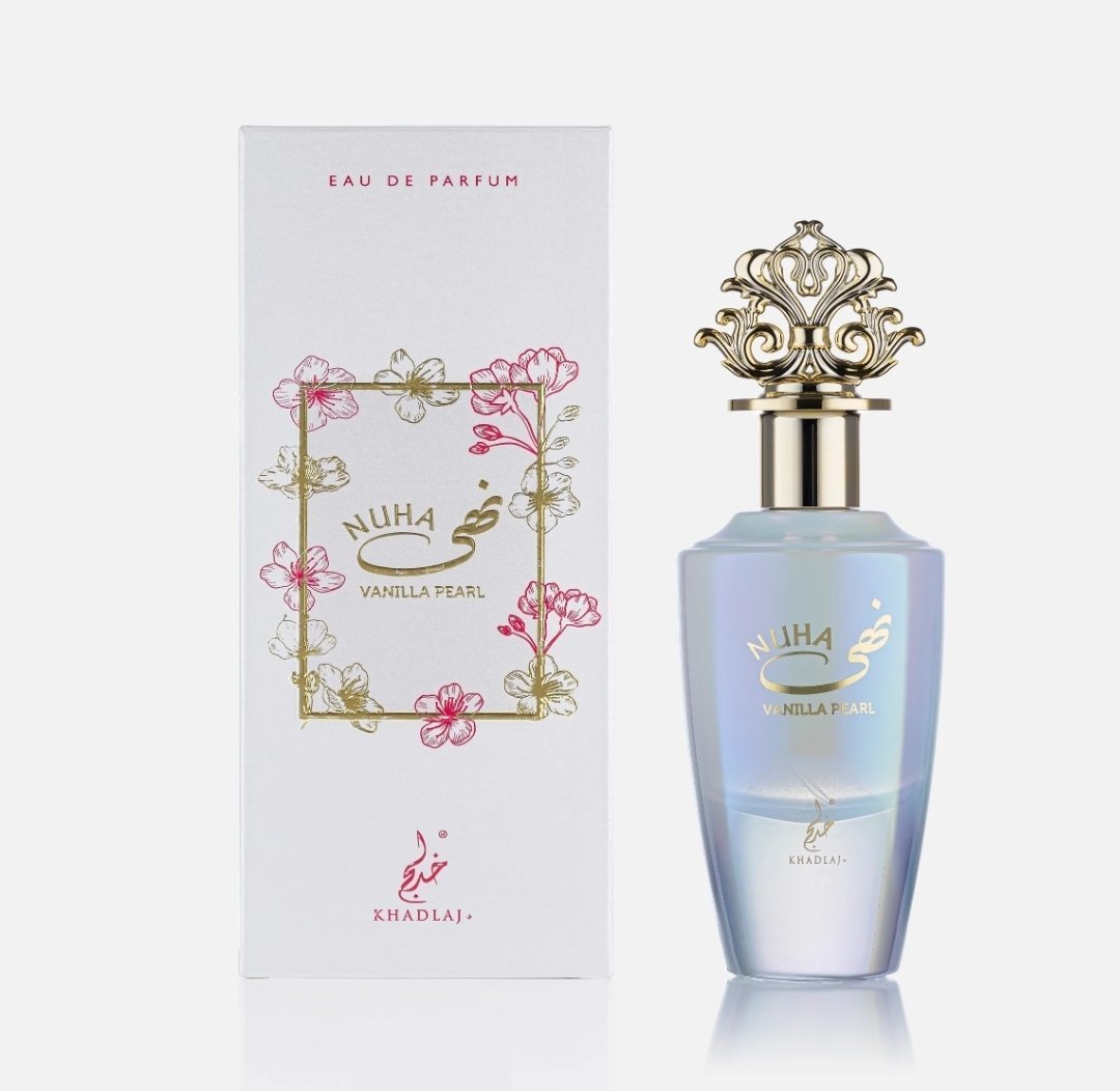 Khadlaj Nuha Vanilla Pearl EDP 85ML Women image 1