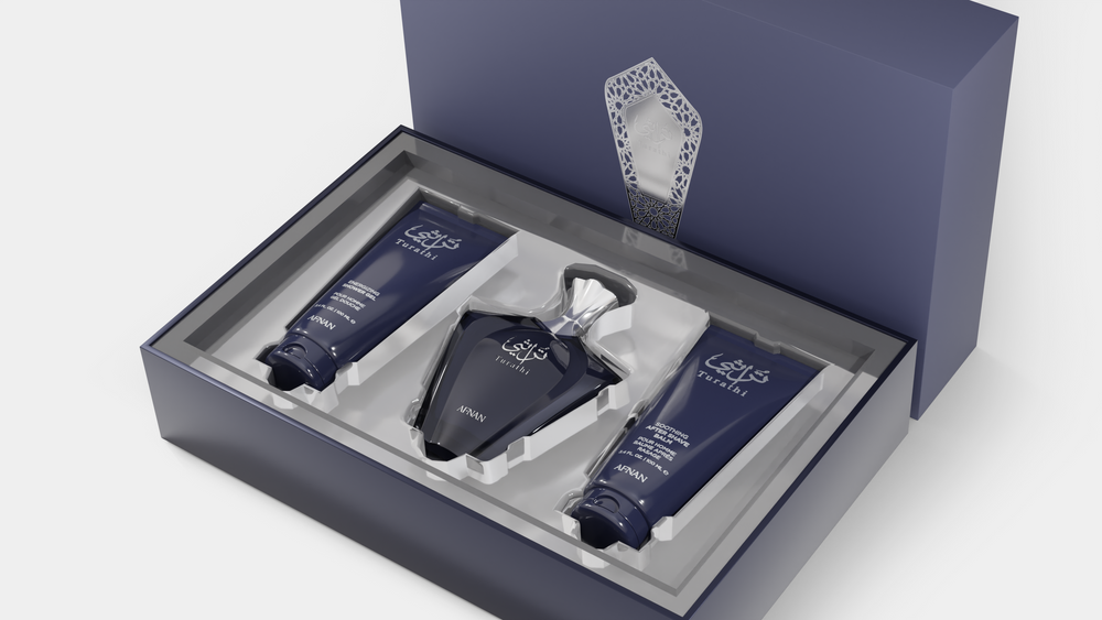 Afnan Turathi Blue Gift Set  Men image 2