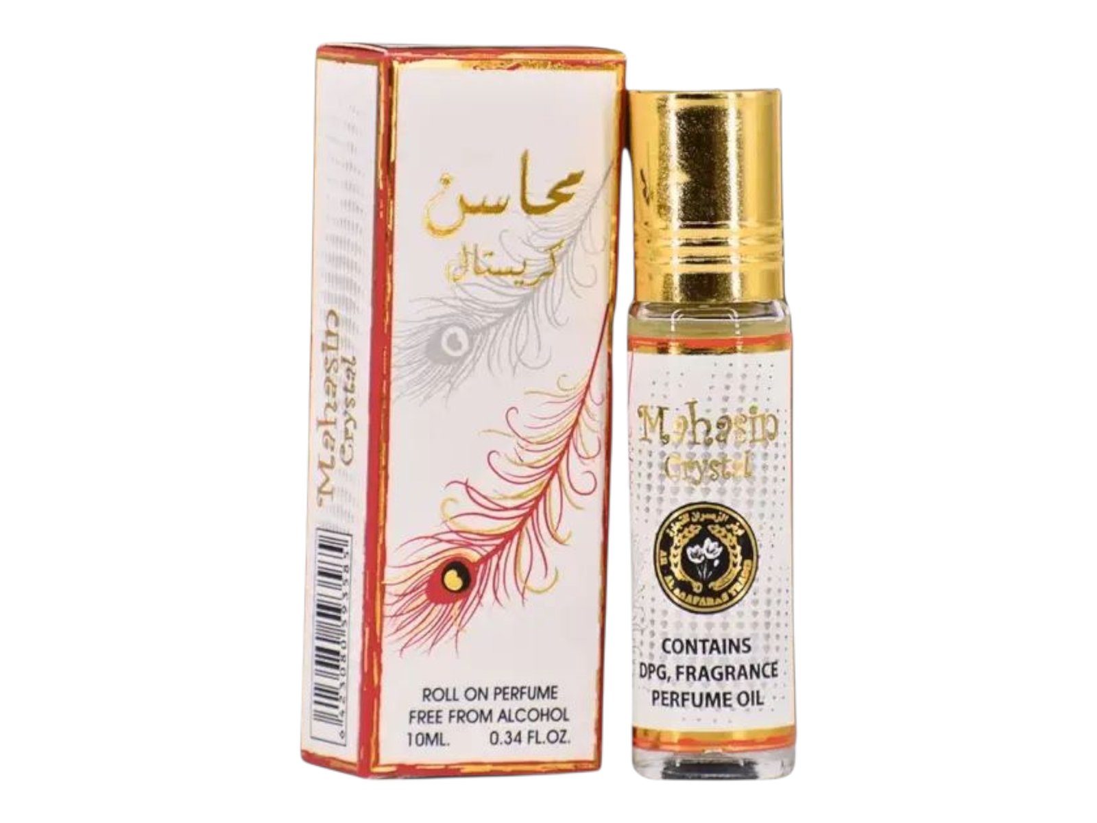 Ard Al Zaafaran Mahasin Crystal Roll Oil Perfume 10ML Unisex image 0