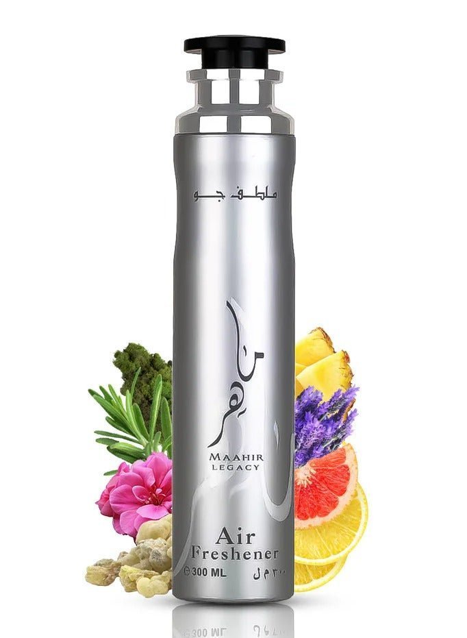 Lattafa Maahir Legacy Air Freshner 300ML image 1