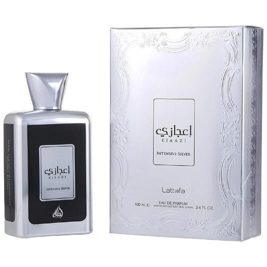 1000046618.jpg Lattafa Ejaazi Intensive Silver Eau de Parfum for Men 100ml - Image 3