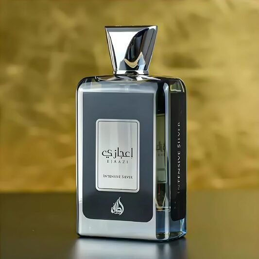 1000046619.jpg Lattafa Ejaazi Intensive Silver Eau de Parfum for Men 100ml - Image 4